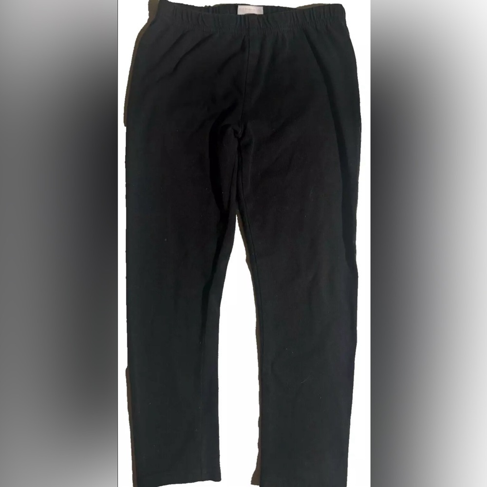 Disney Junior Girls Black Mickey Mouse Leggings Size 5T